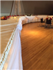 Close Up of Banquet Table Decorations