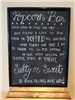 Popcorn Bar Sign