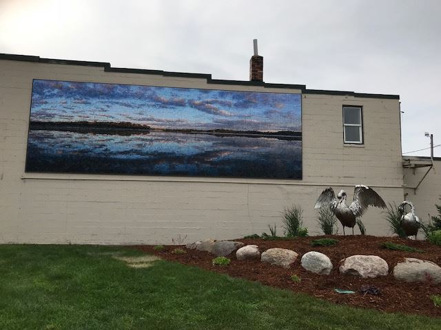 Downtown Shimmer Wall