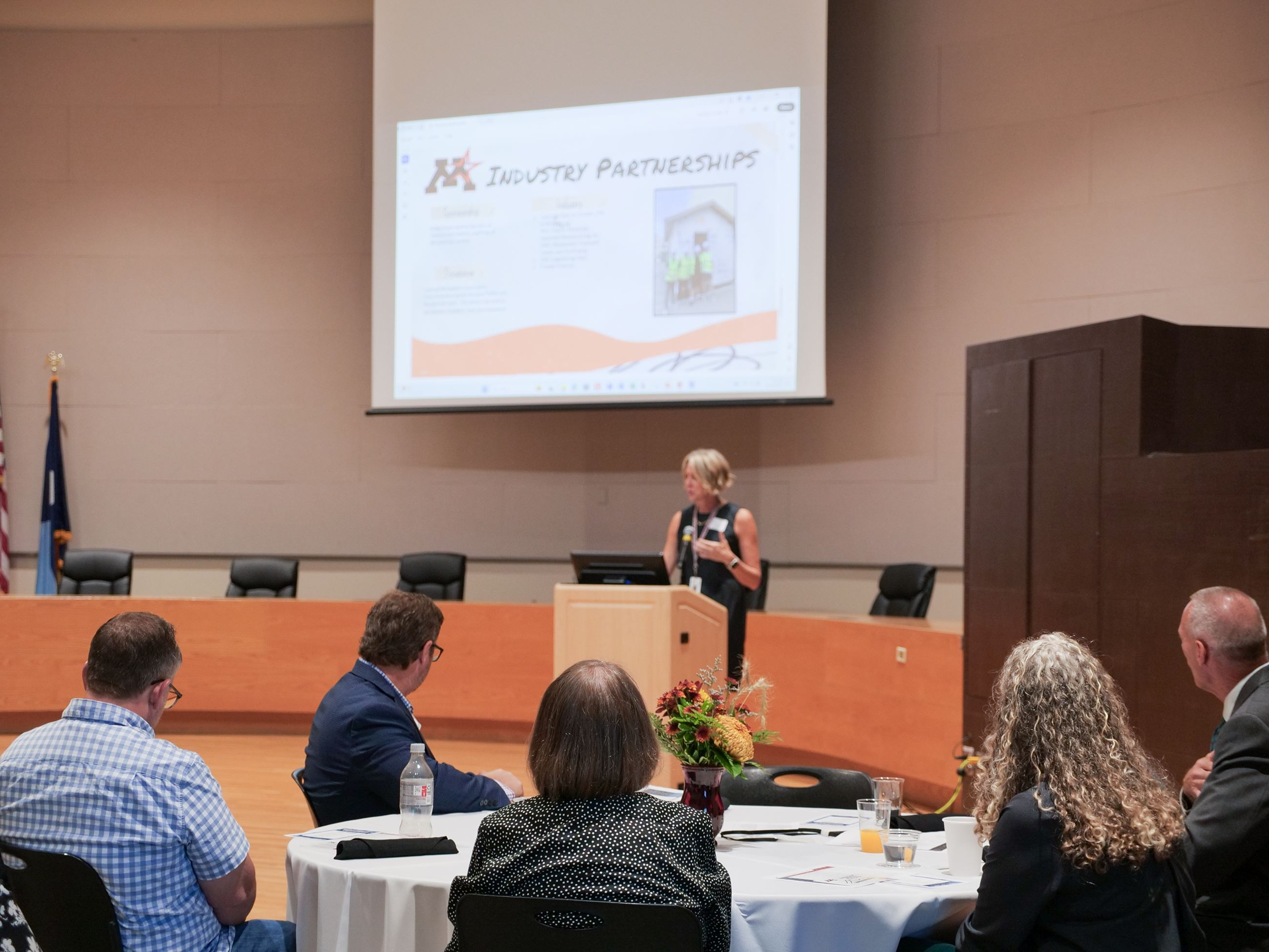 Manufacturers Breakfast Lori Hanson, Principal, Monticello High School