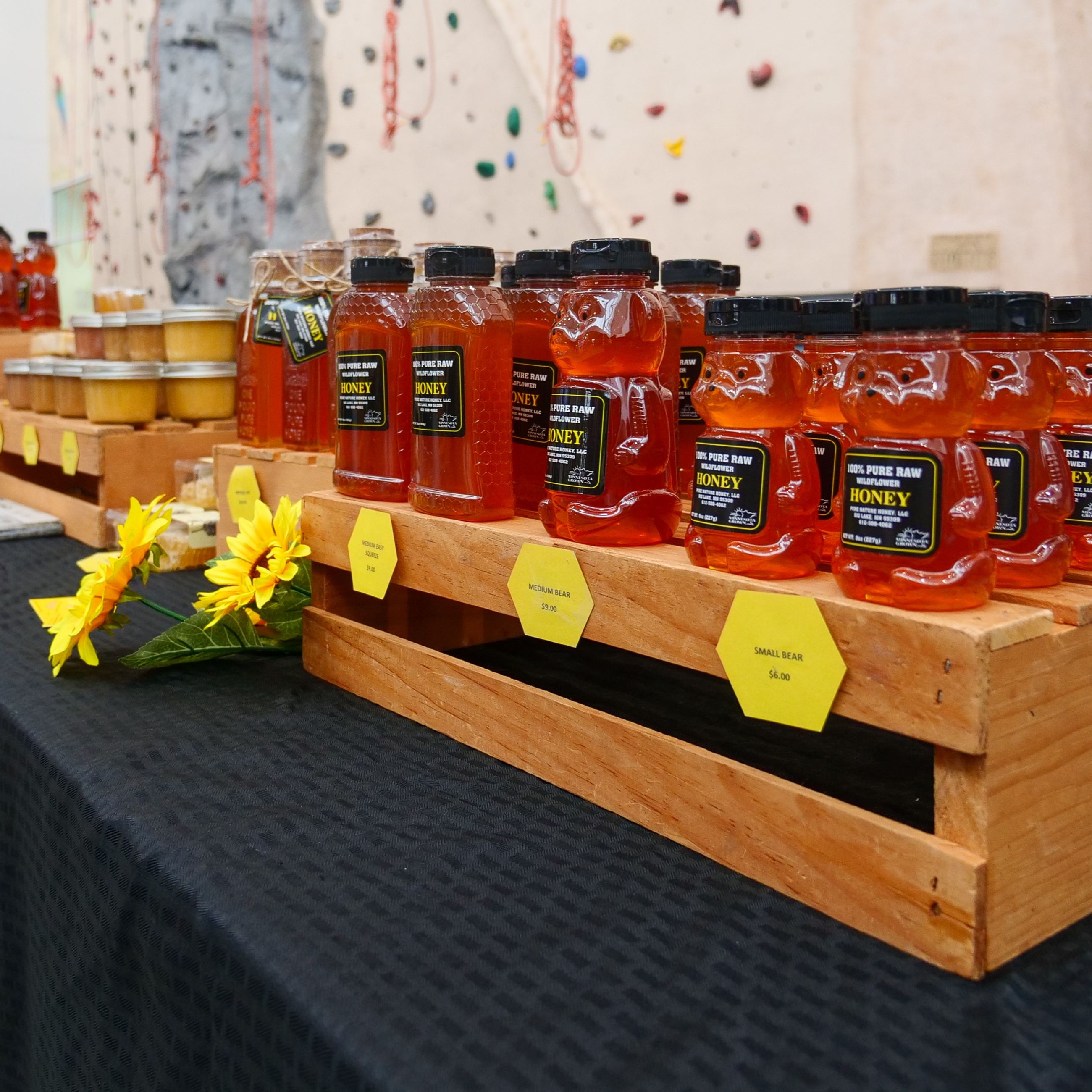 Honey at the Farmers market